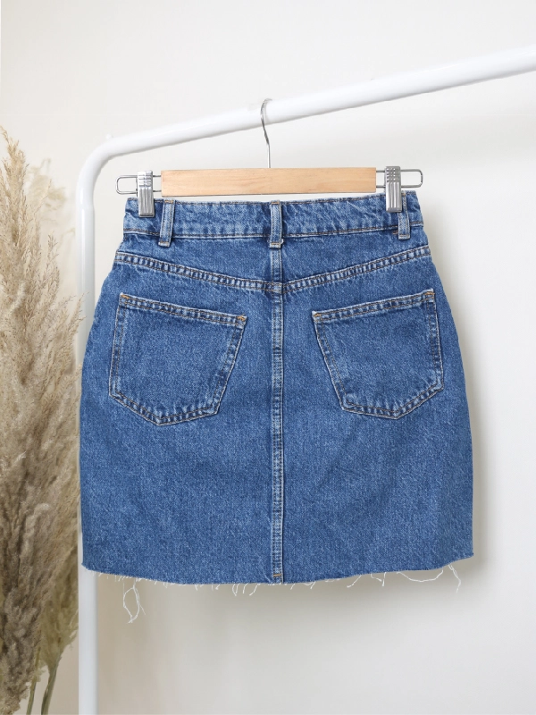 دامن جین کوتاه