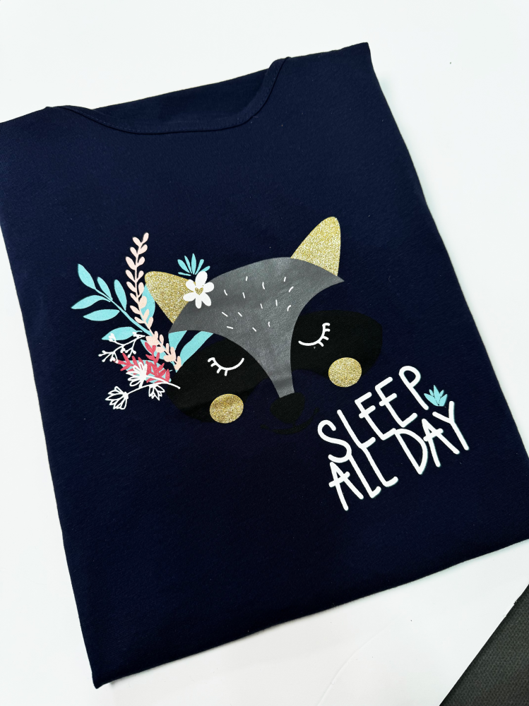 پیراهن آستین حلقه ای سرمه ای