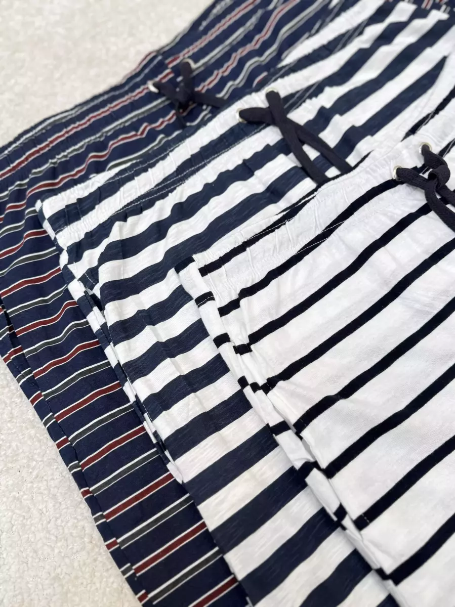 شلوارک راحتی راه راه