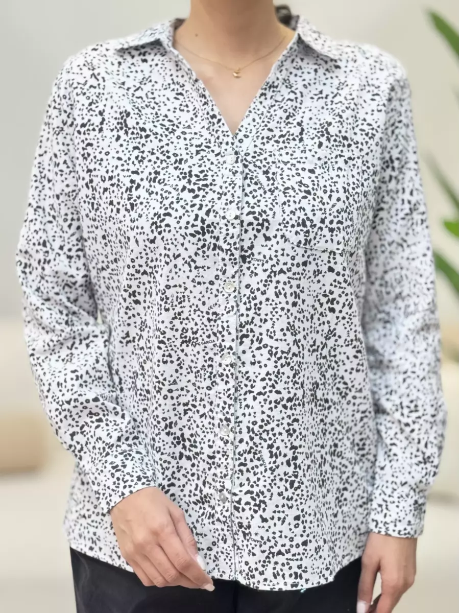 شومیز خال خالی زارا