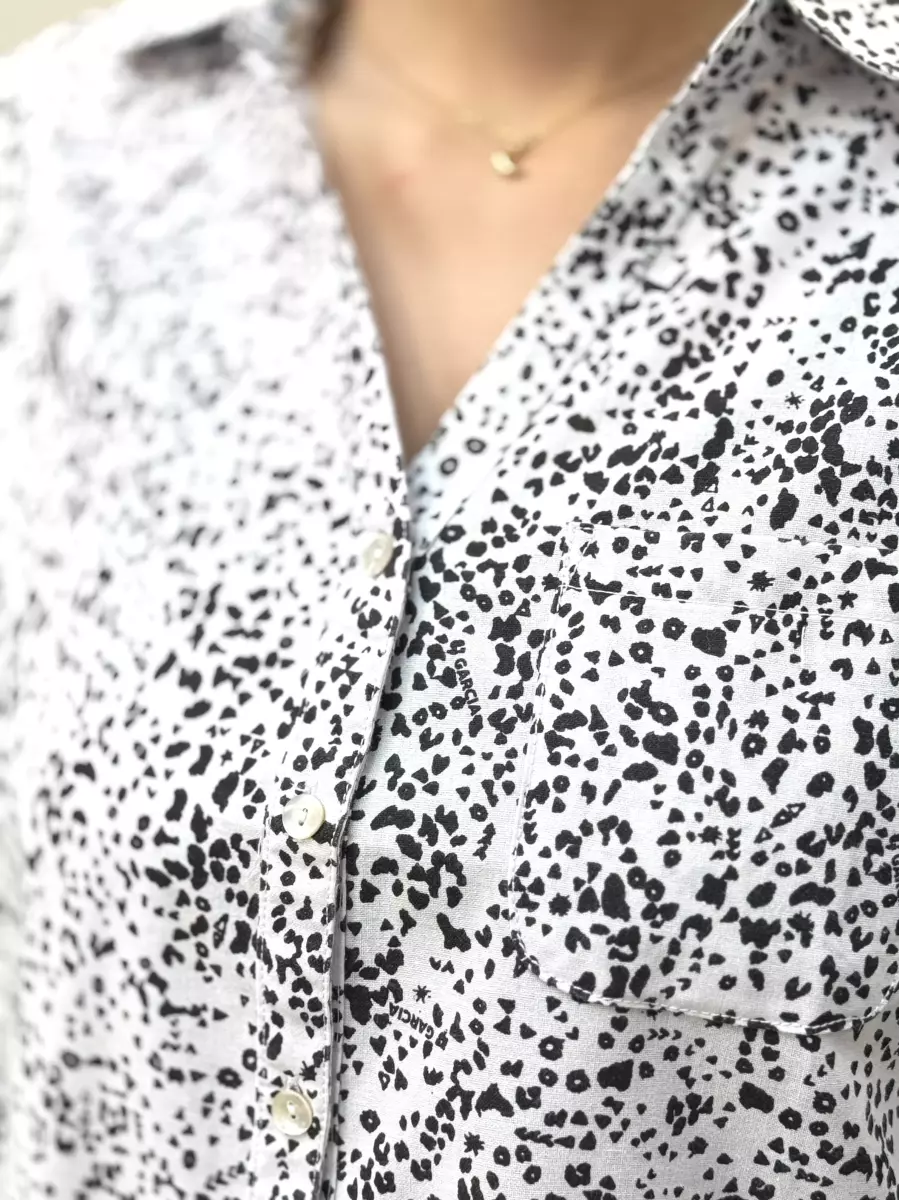 شومیز خال خالی زارا