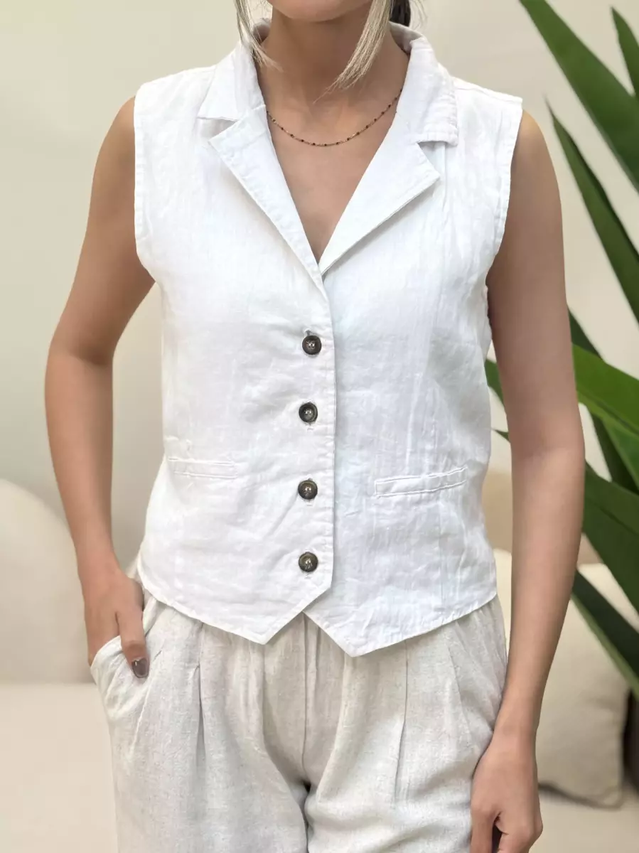 وست لینن سفید