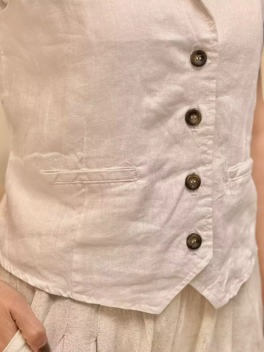 وست لینن سفید