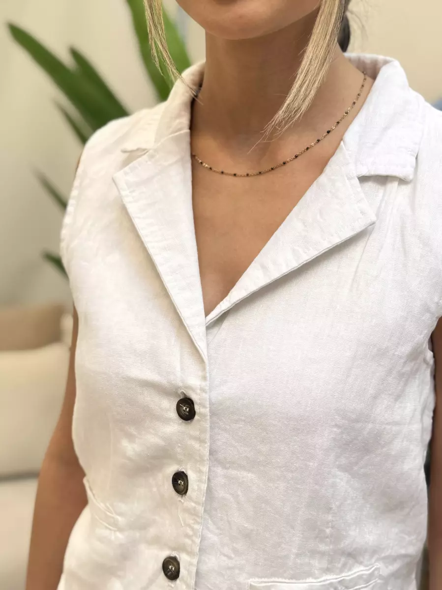 وست لینن سفید