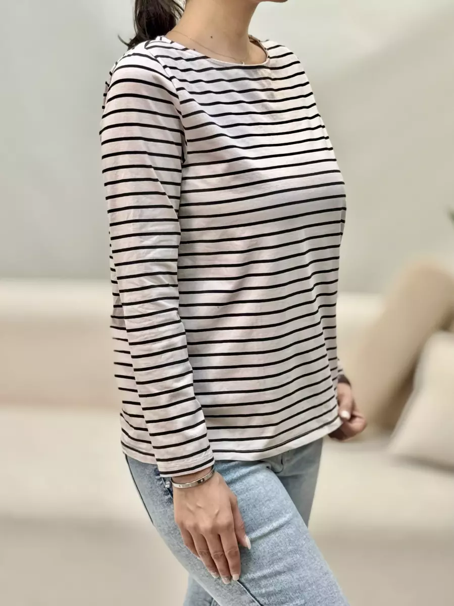 تیشرت ویسکوز آستین بلند (طرحبندی)