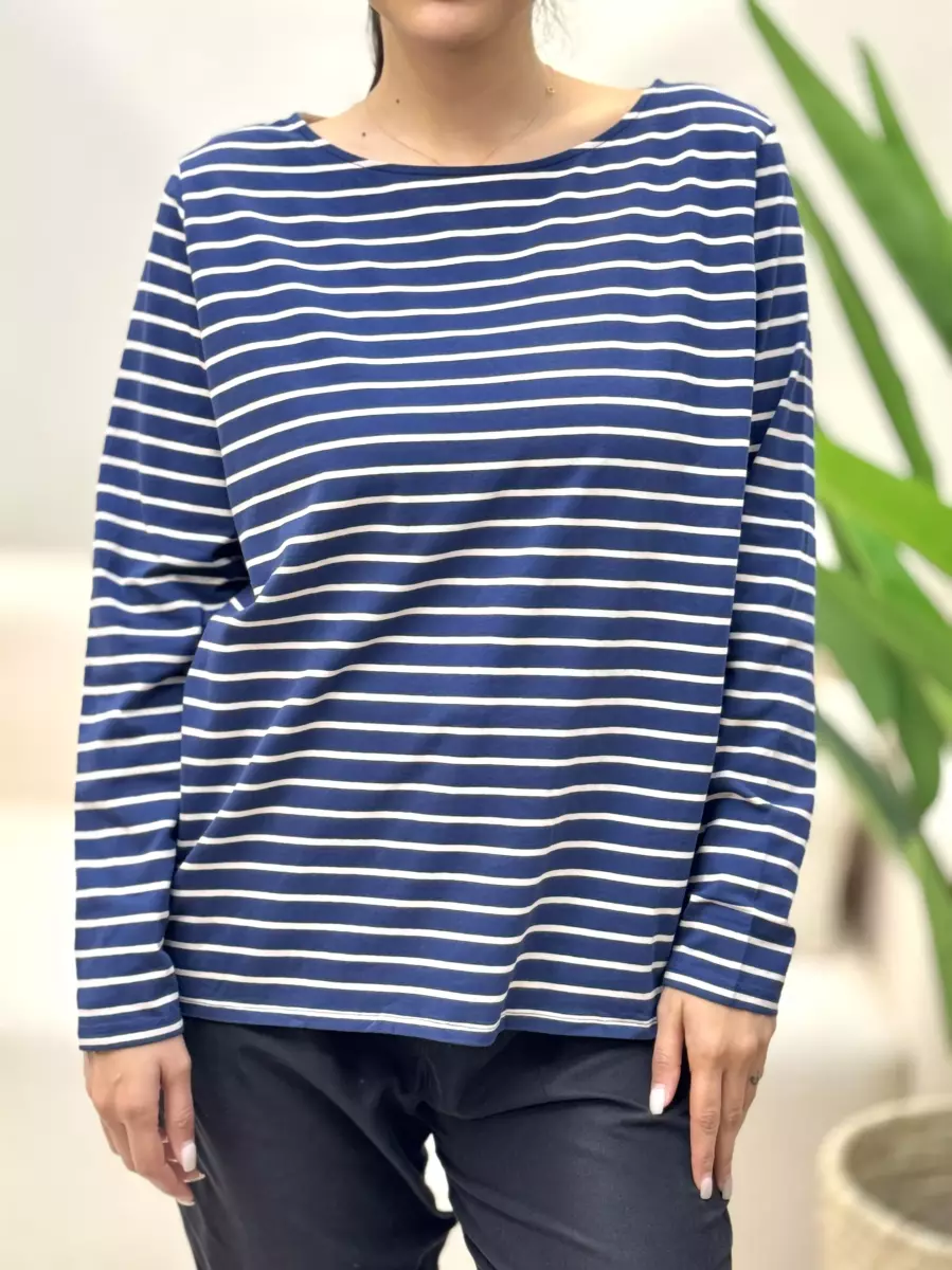 تیشرت ویسکوز آستین بلند (طرحبندی)