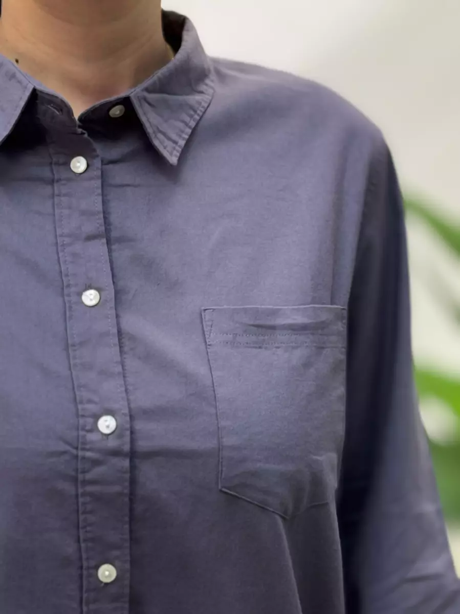 شومیز سبز تیره و فیلی h.m