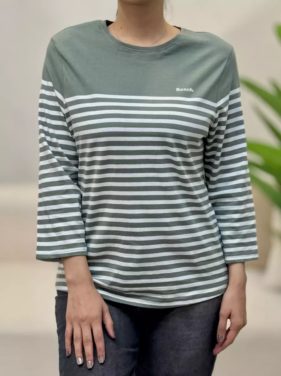 تیشرت راه راه چند رنگ bench