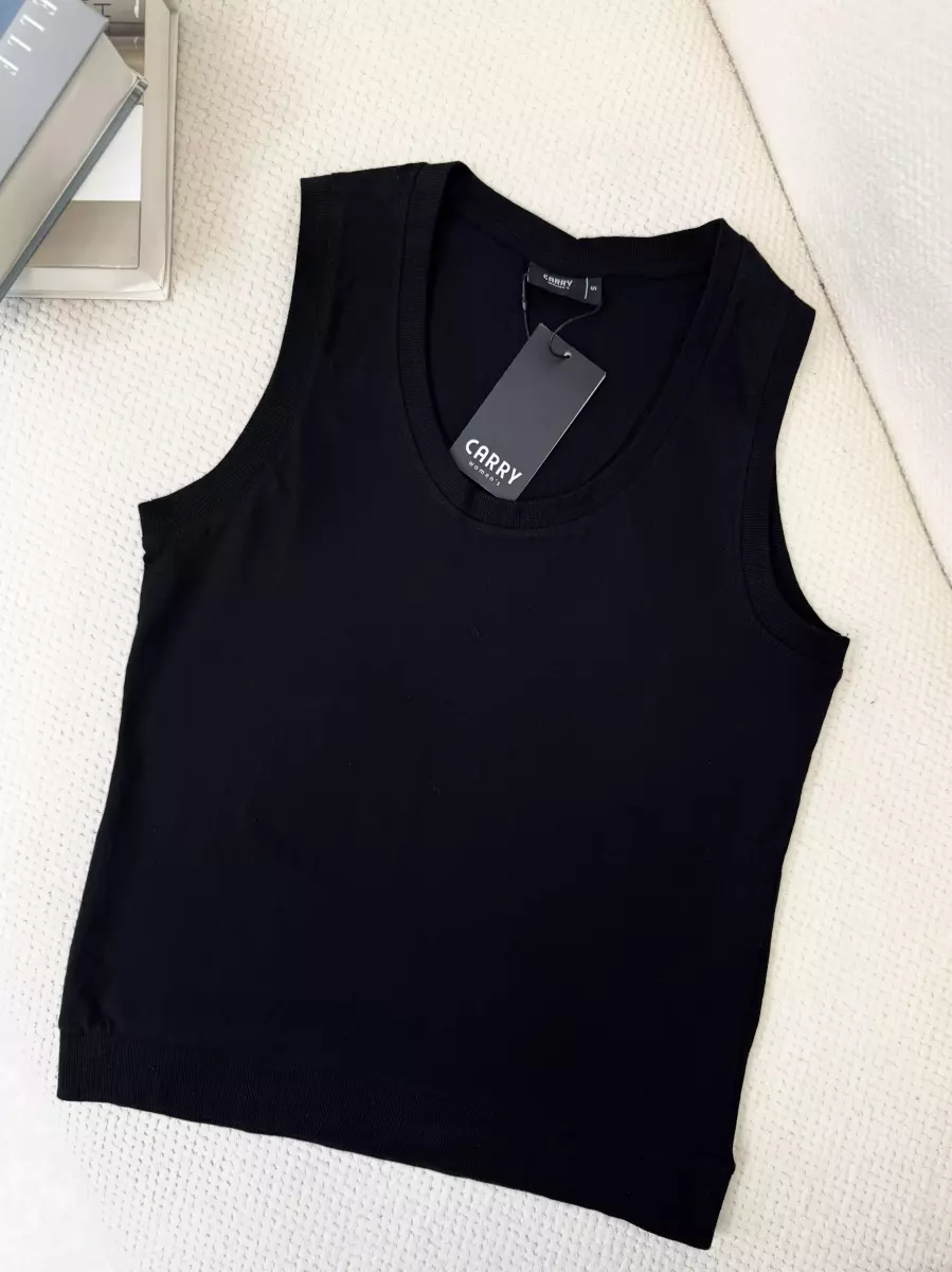 تاپ(مشکی/سفید)garry