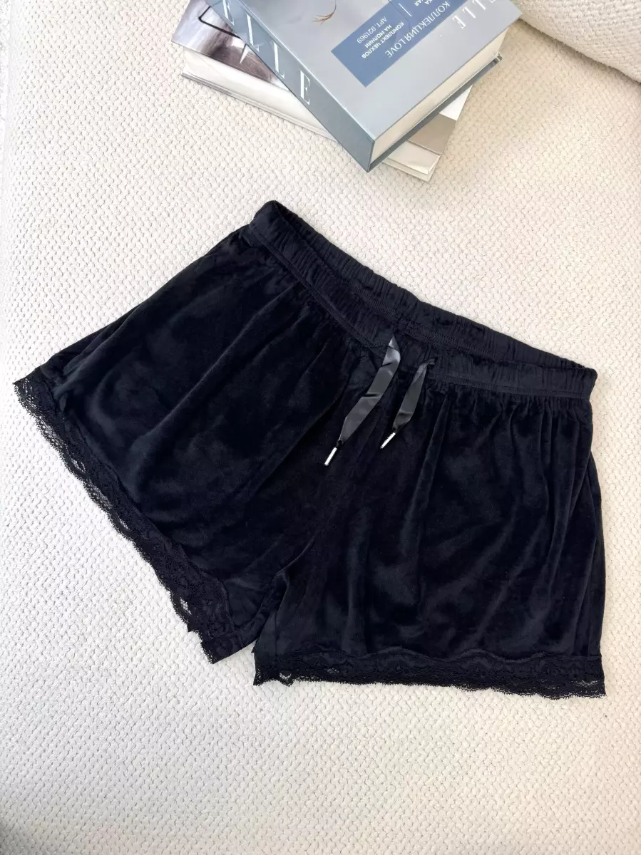 شلوارک مخمل چیکوری