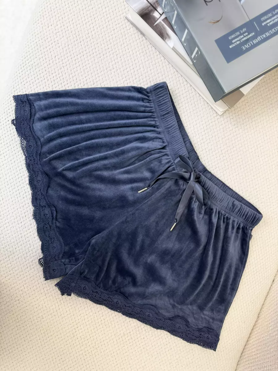 شلوارک مخمل چیکوری