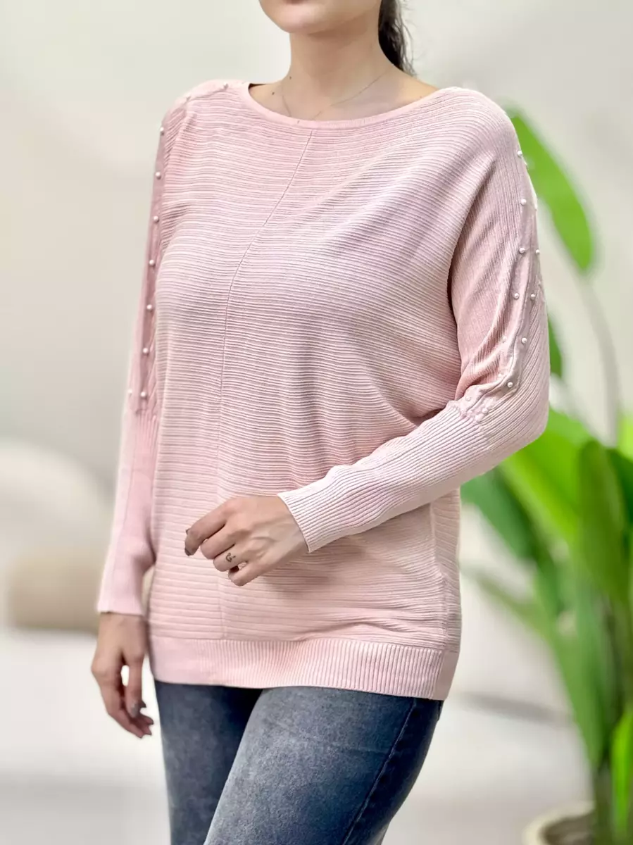 بافت آستین مرواریدی