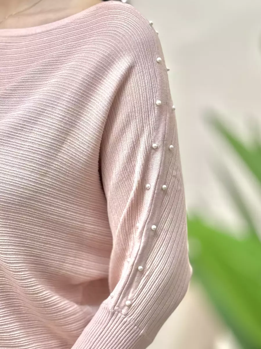 بافت آستین مرواریدی