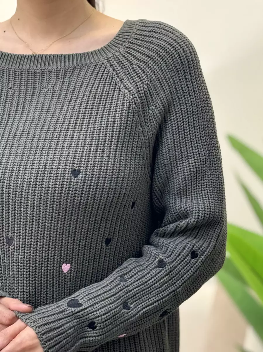 بافت گلدوزی قلب