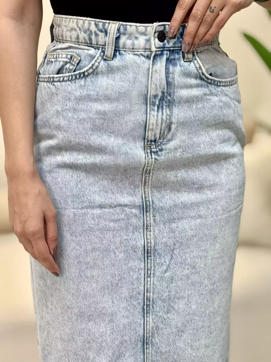 دامن جین بلند