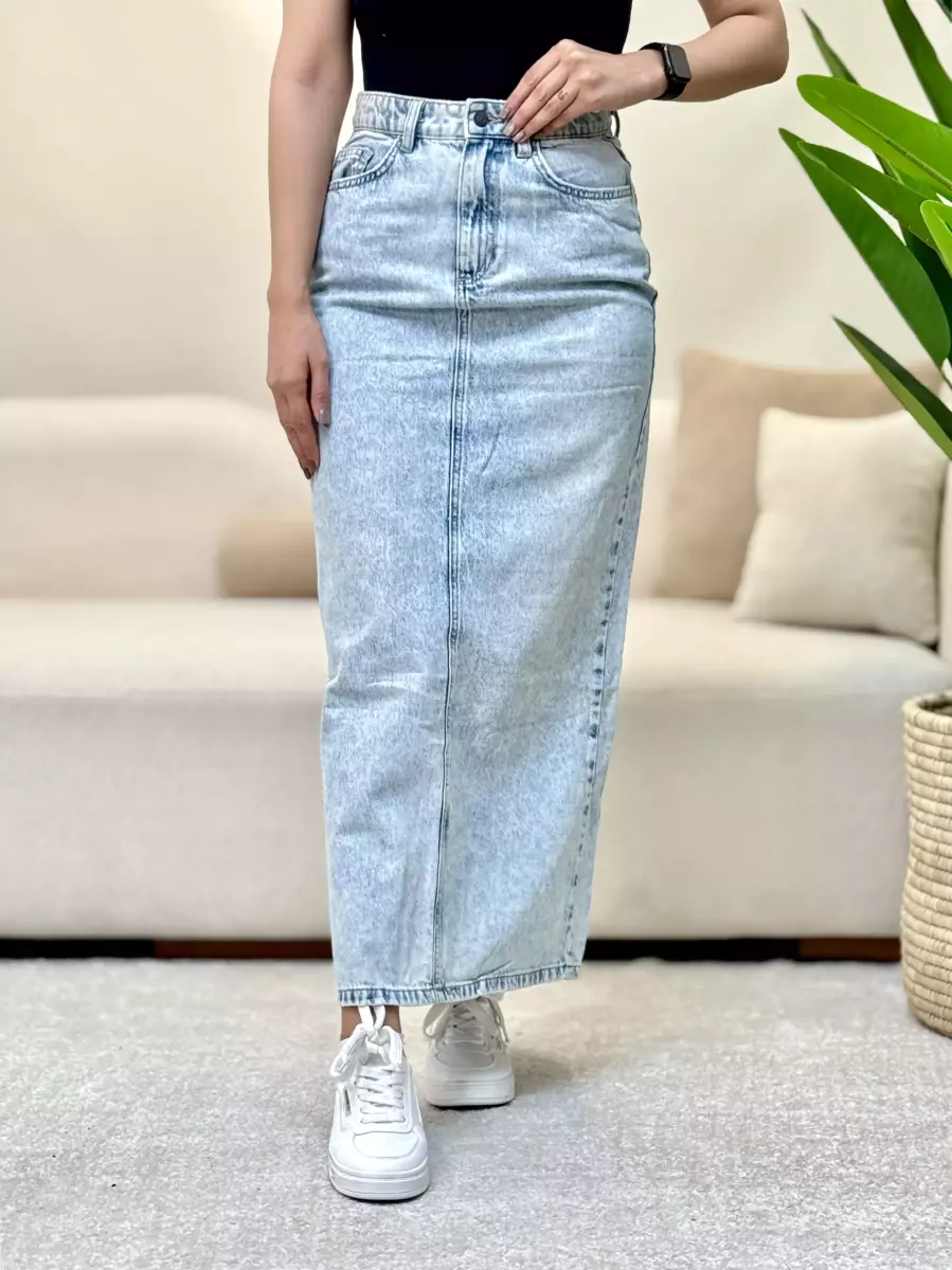 دامن جین بلند