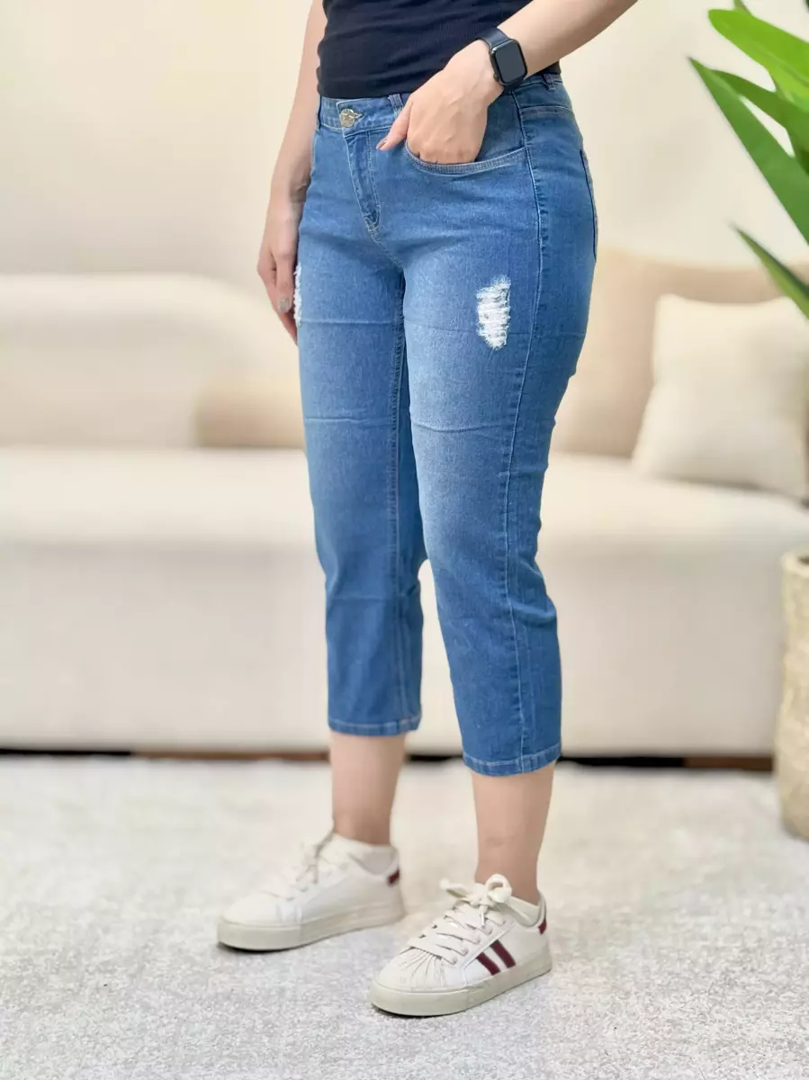 شلوار جین برمودا