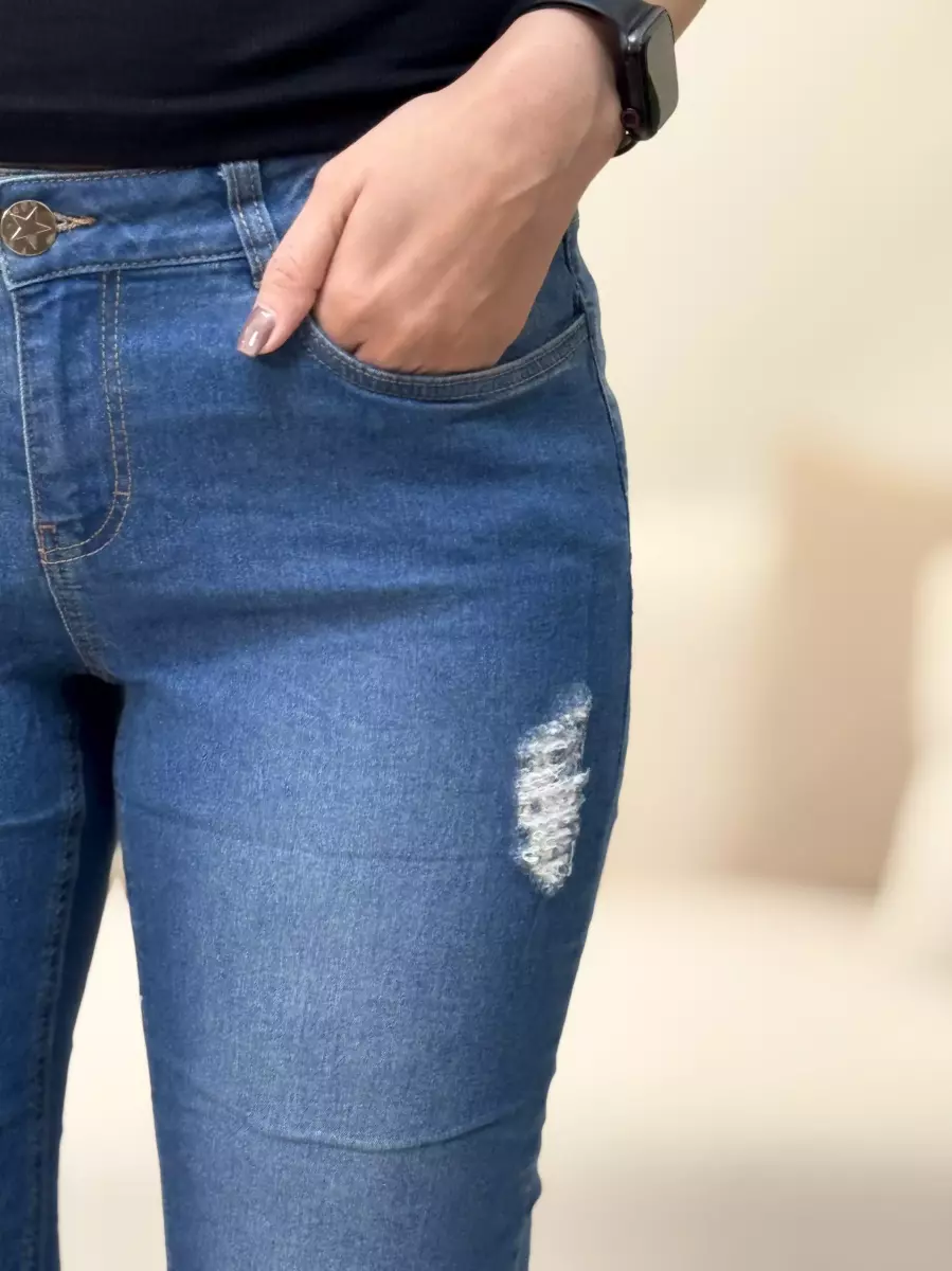 شلوار جین برمودا