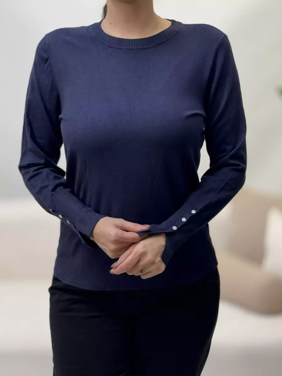 بافت یقه گردآستین دکمه