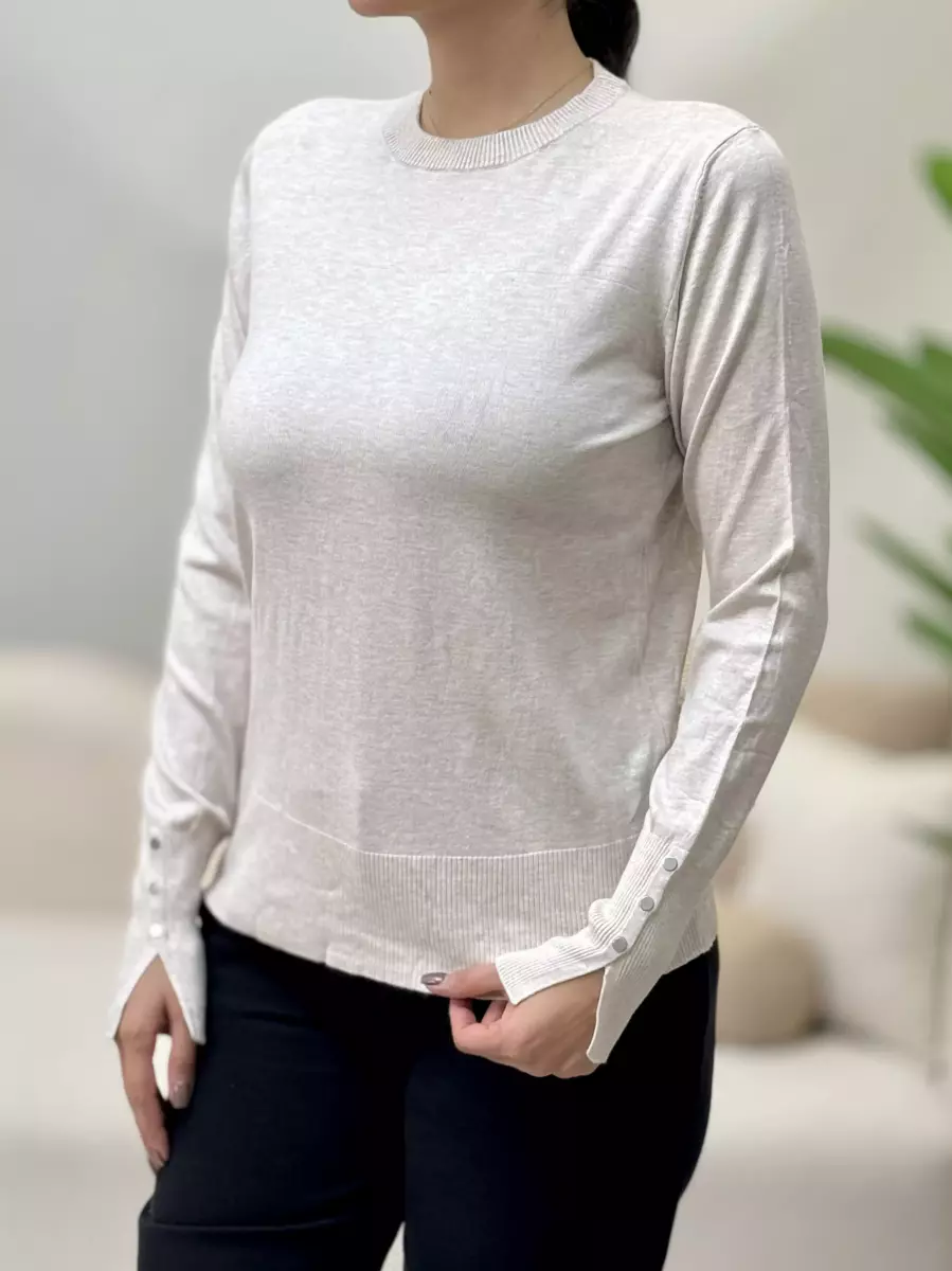 بافت یقه گردآستین دکمه