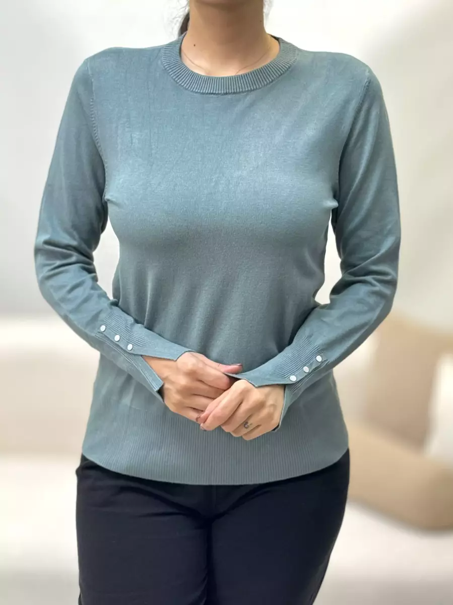 بافت یقه گردآستین دکمه