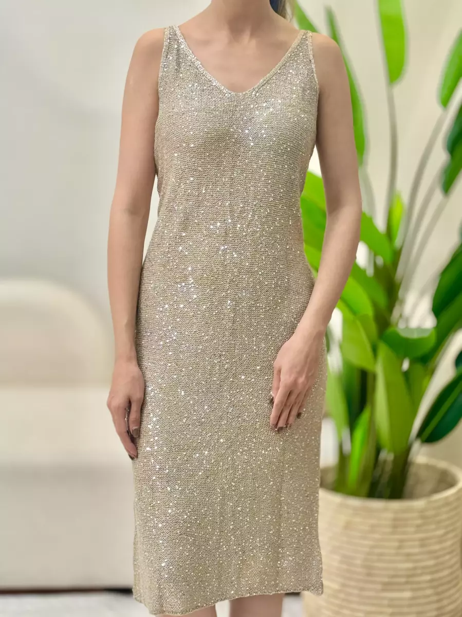 پیراهن حلقه ای پولک دوزی