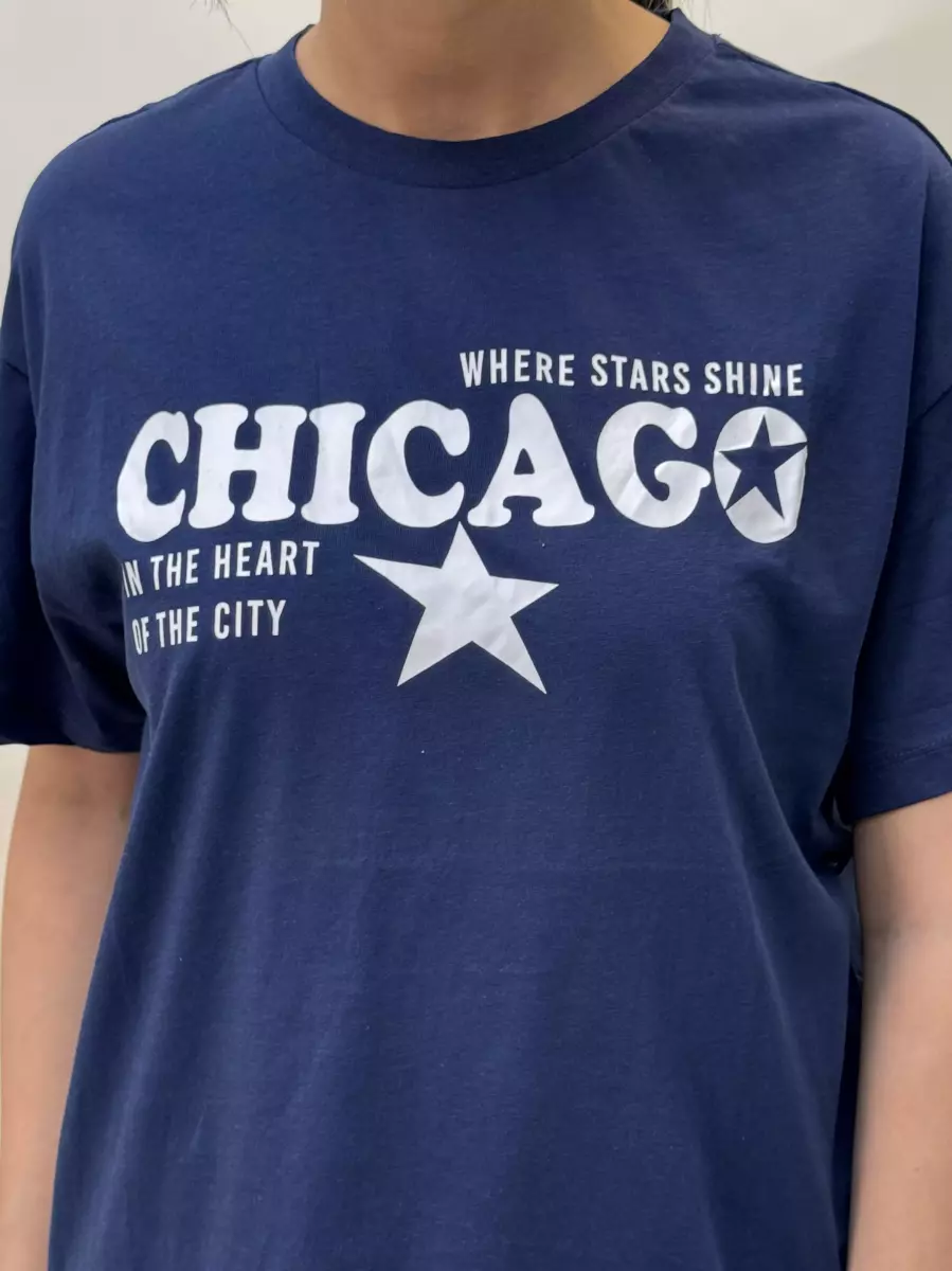 تیشرت سرمه ای chicago
