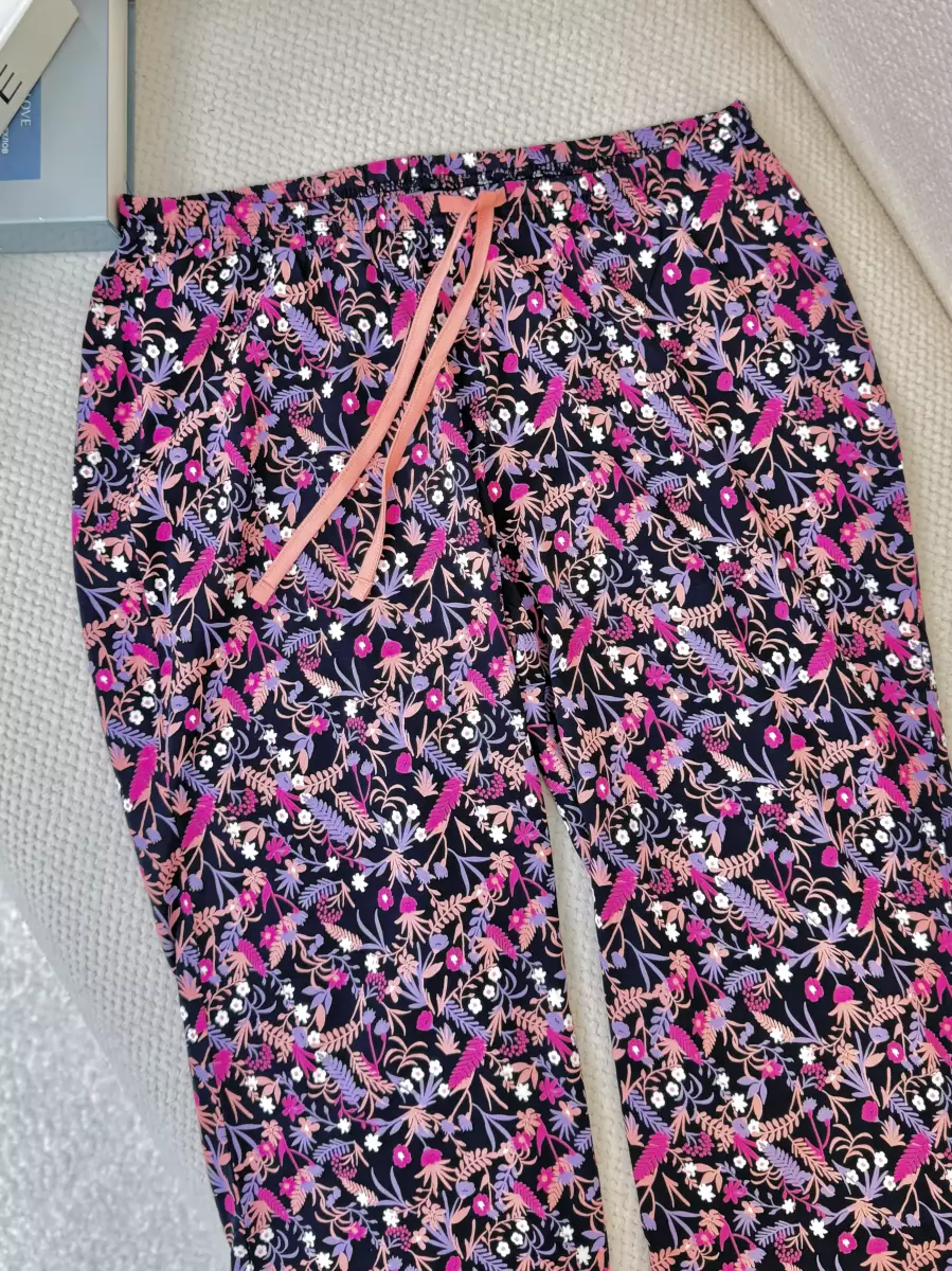 شلوار خانگی برمودا گلدار