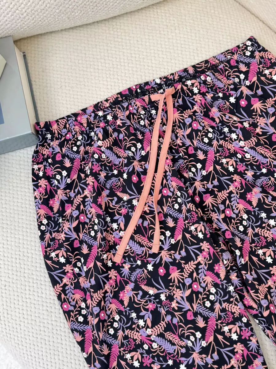 شلوار خانگی برمودا گلدار