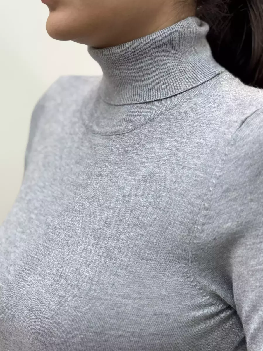 بافت یقه اسکی آستین دکمه