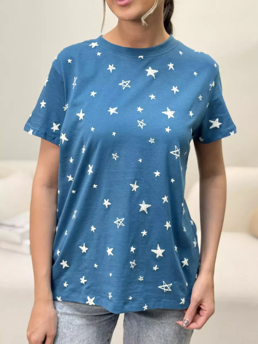 تیشرت طرح ستاره