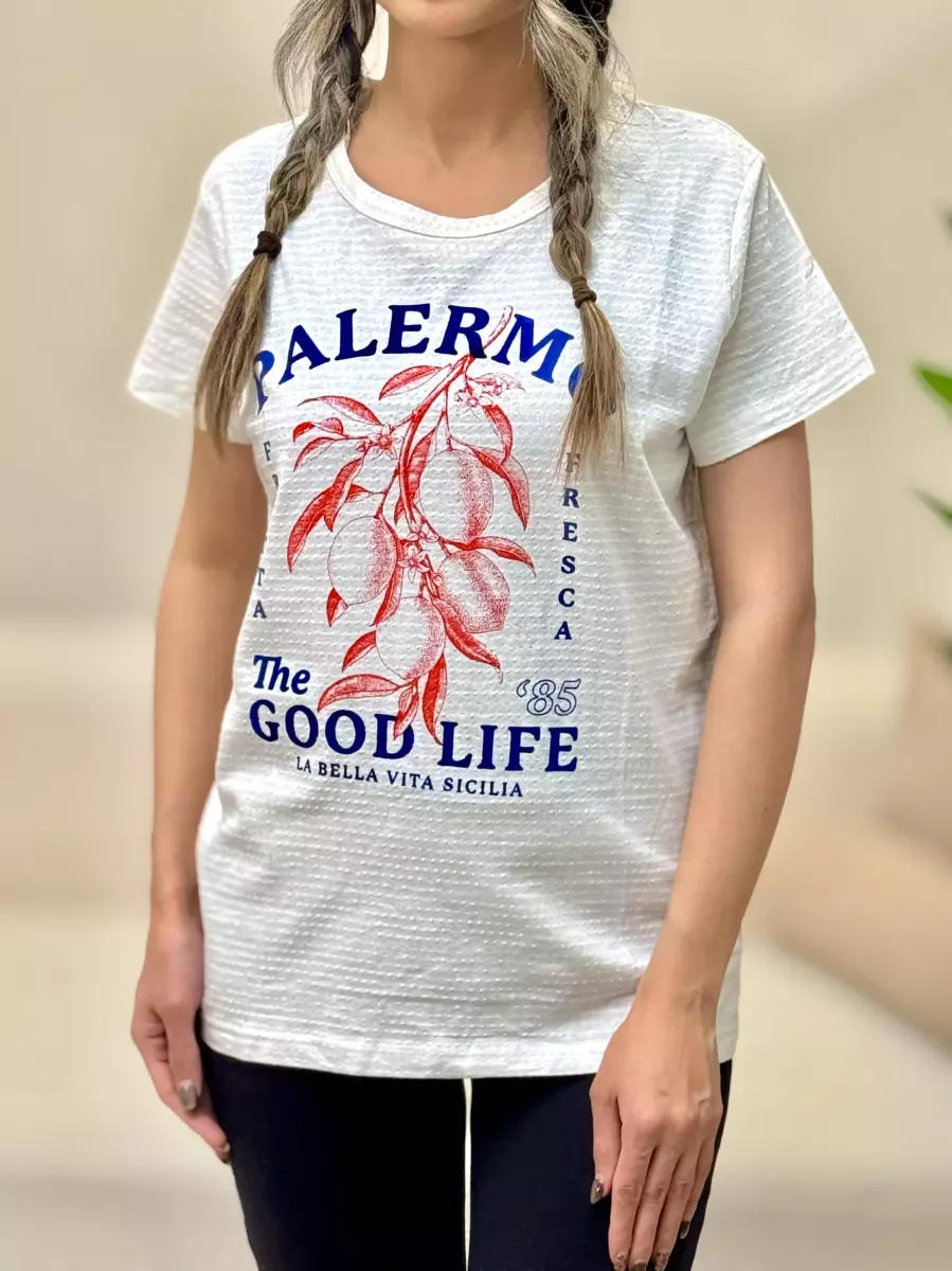 تیشرت چاپ دار palermo