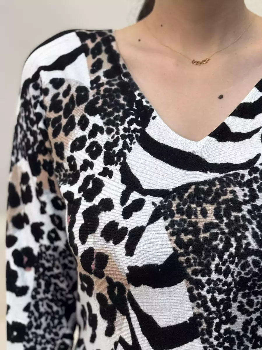 بلوز پاییزه موناری(2طرح)