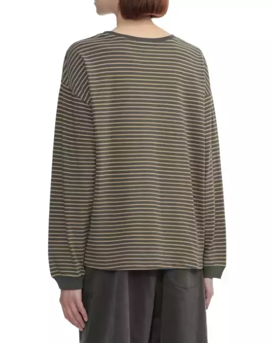 تیشرت آستین بلند راه راه پاییزه