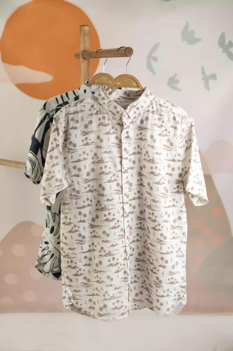 پیراهن هاوایی مردانه