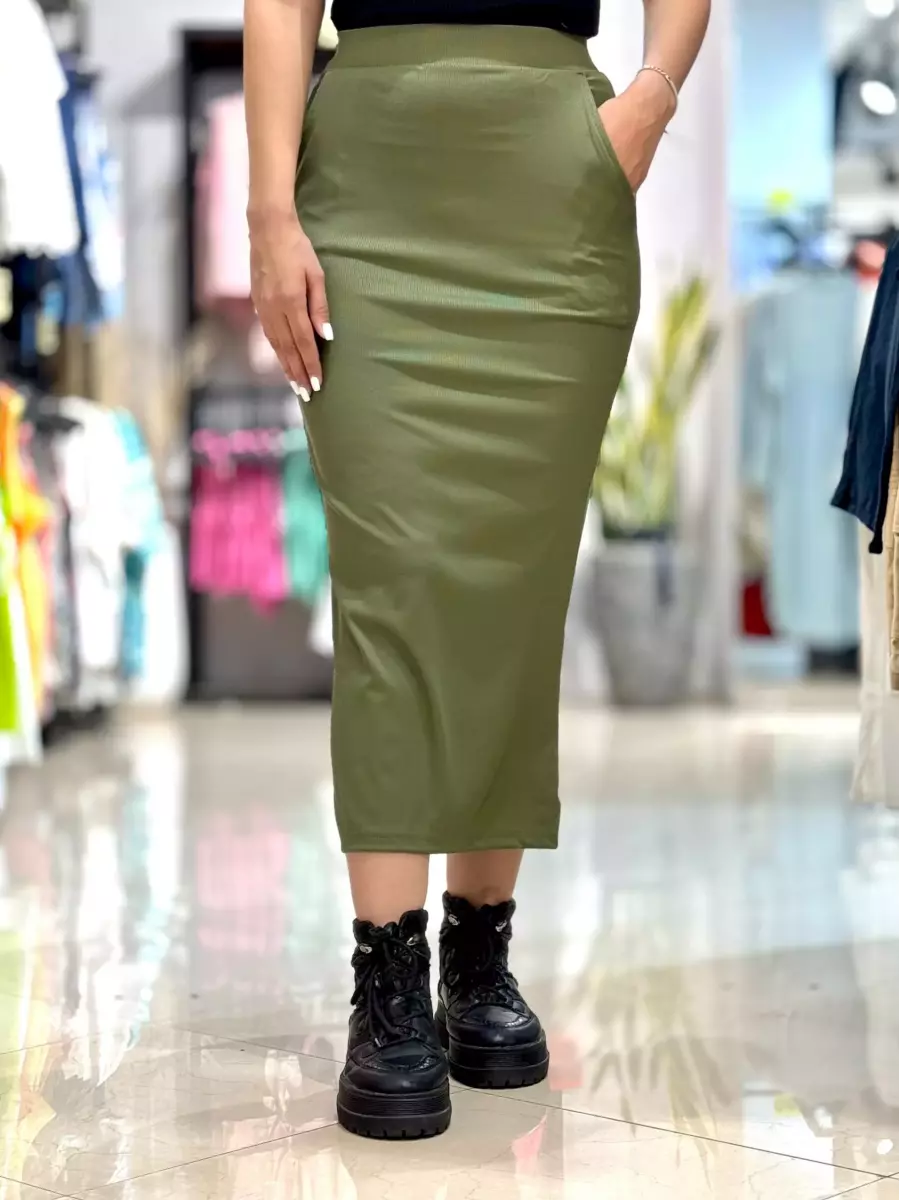 دامن کبریتی چاک دار