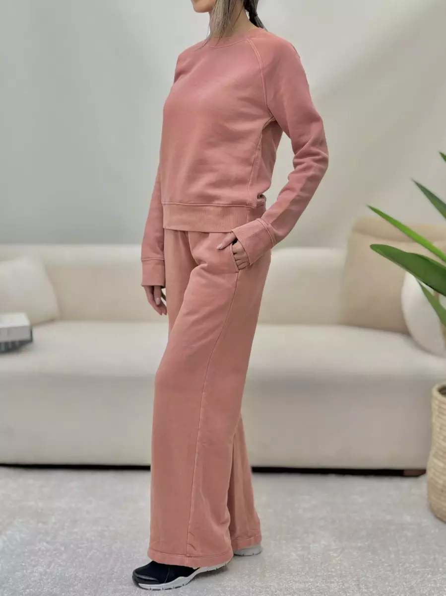 ست دورس و شلوار گلبهی