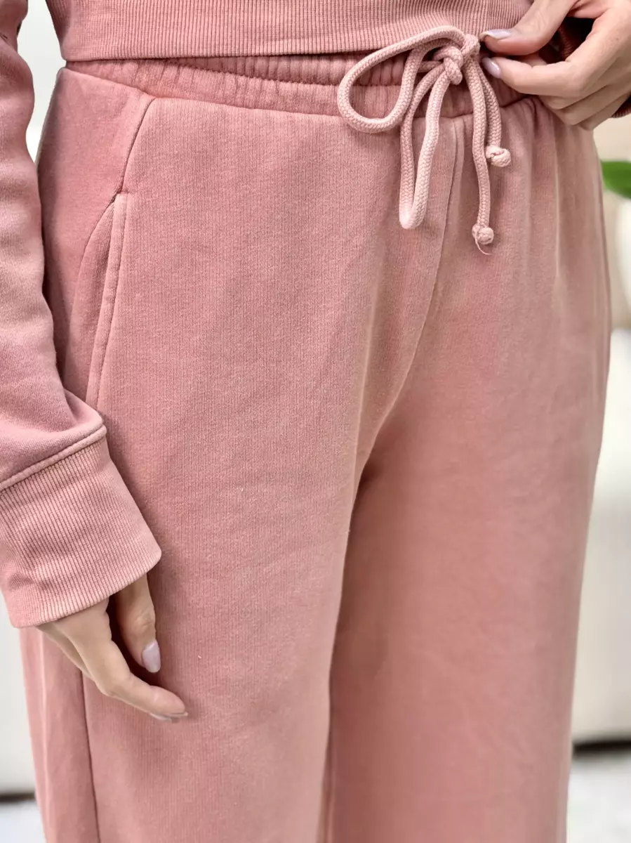 ست دورس و شلوار گلبهی