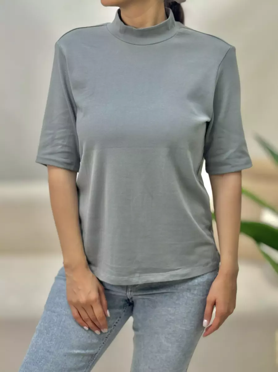 تیشرت یقه 3سانت آستین کوتاه