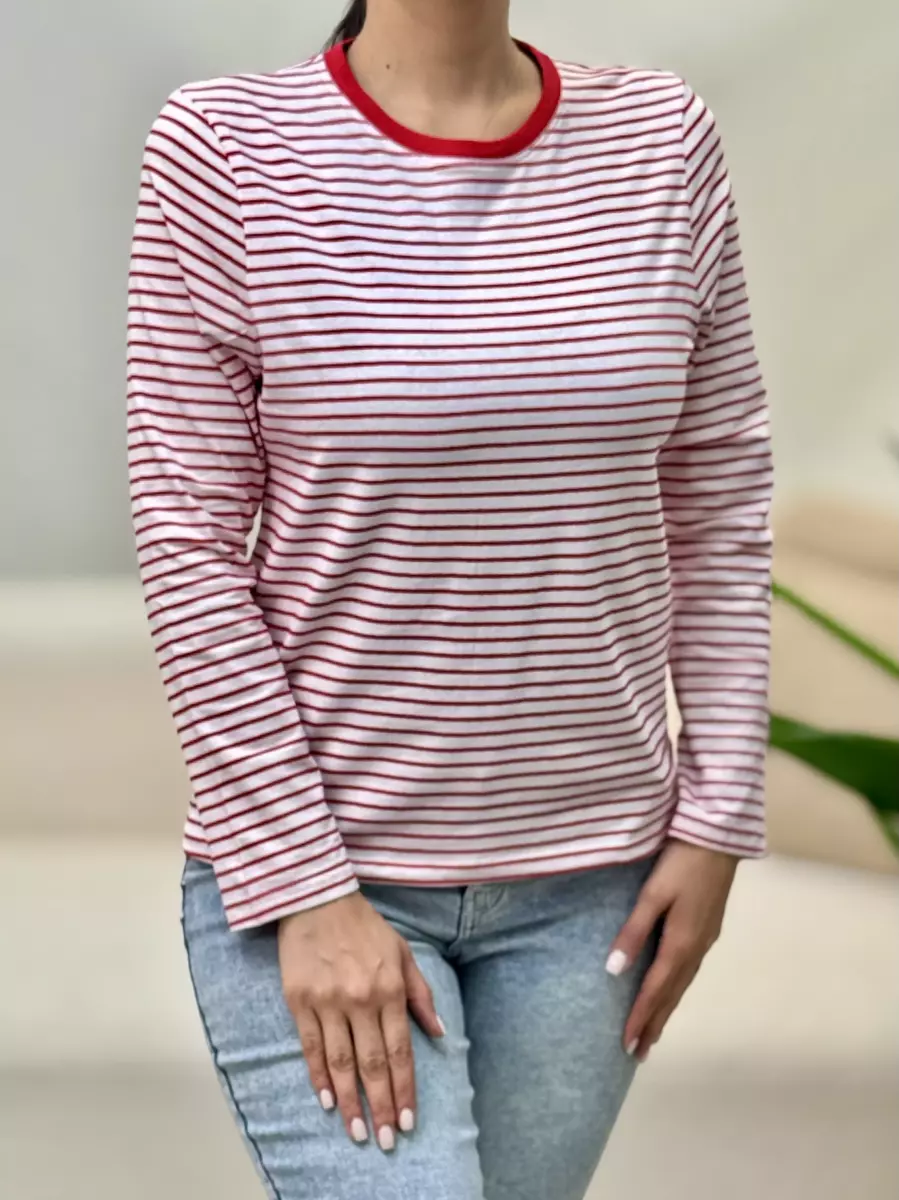 تیشرت آستین بلند blu