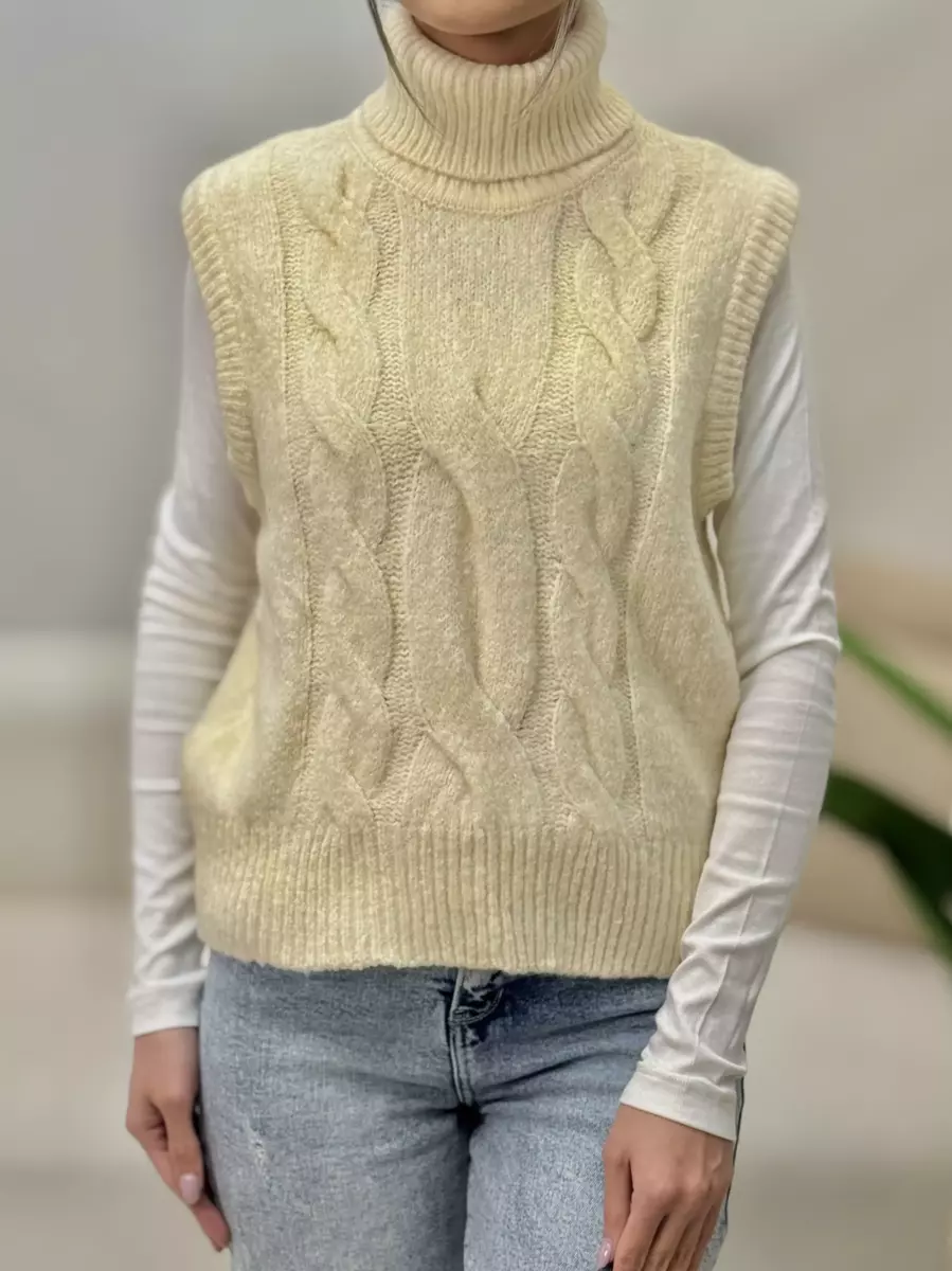 وست بافت یقه اسکی