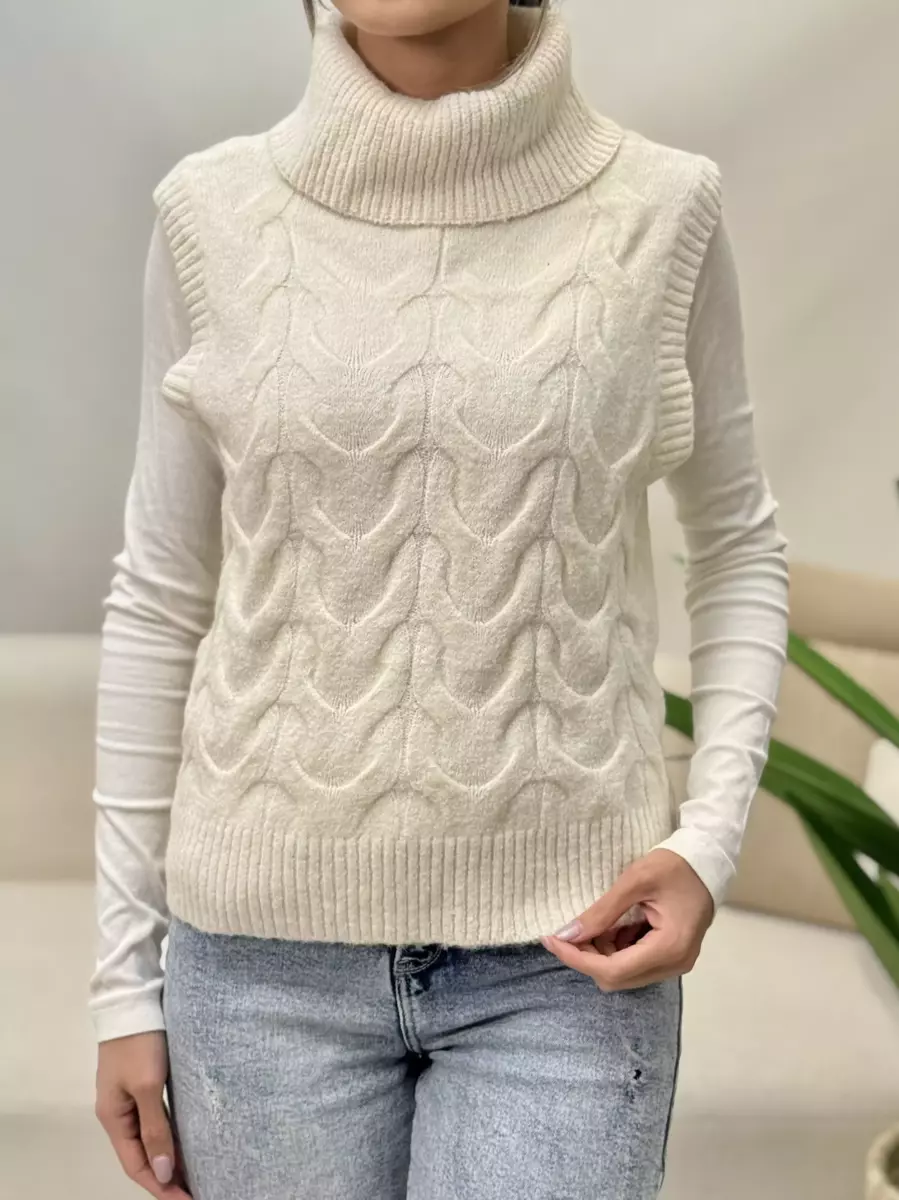 وست بافت یقه اسکی