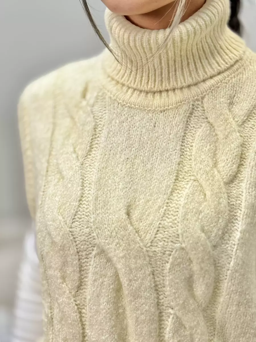 وست بافت یقه اسکی