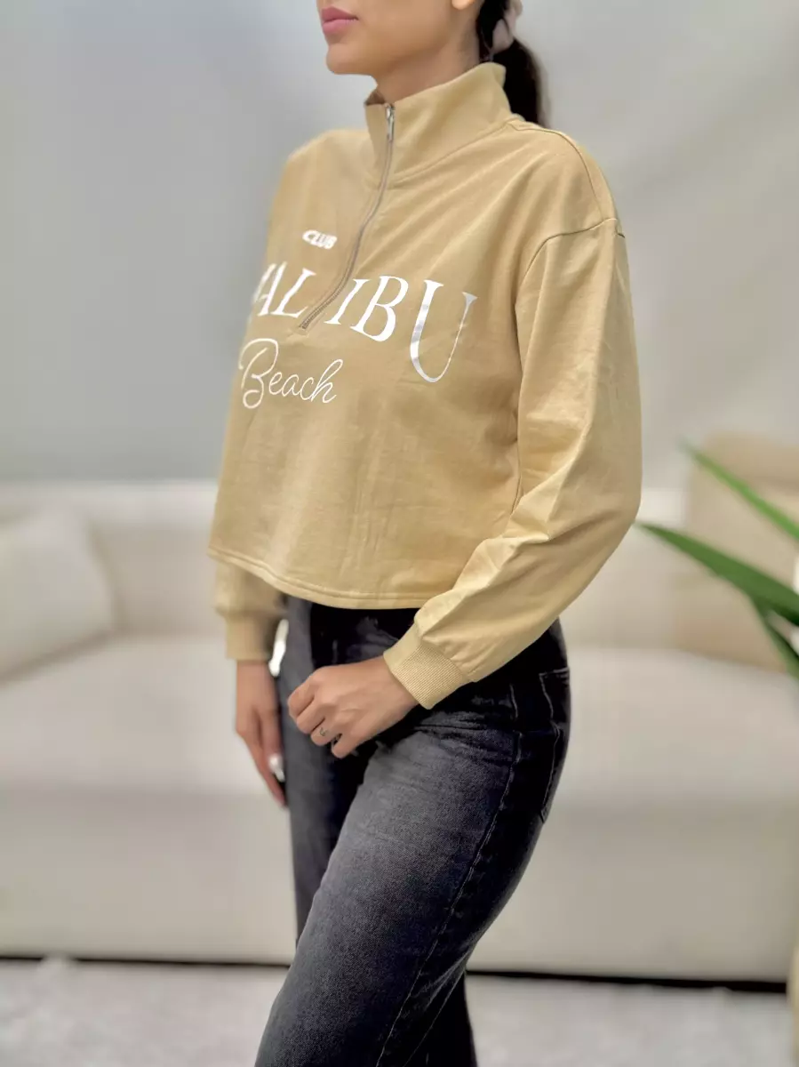 دورس نیم زیپ کراپ