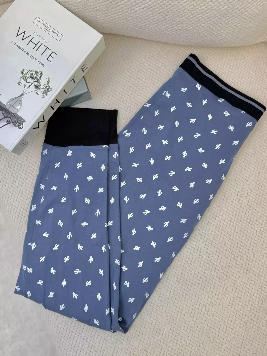 شلوار راحتی طرح کاکتوس