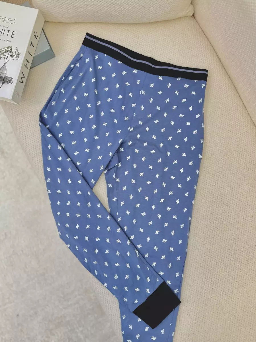 شلوار راحتی طرح کاکتوس