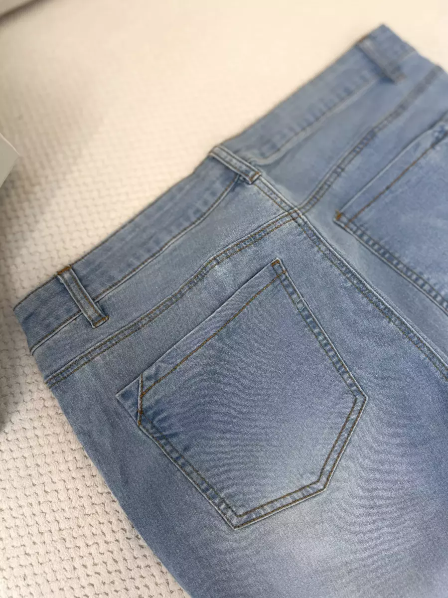 شلوار برمودا جین