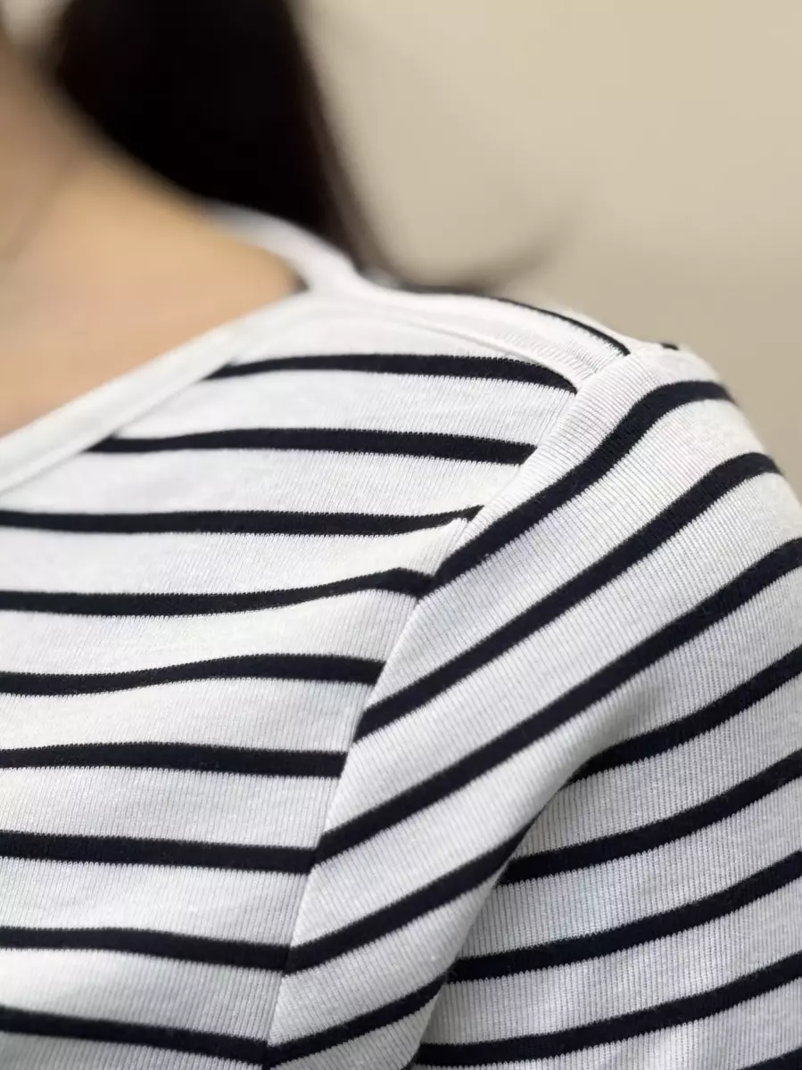 تیشرت آستین بلند راه راه TOM TAILOR