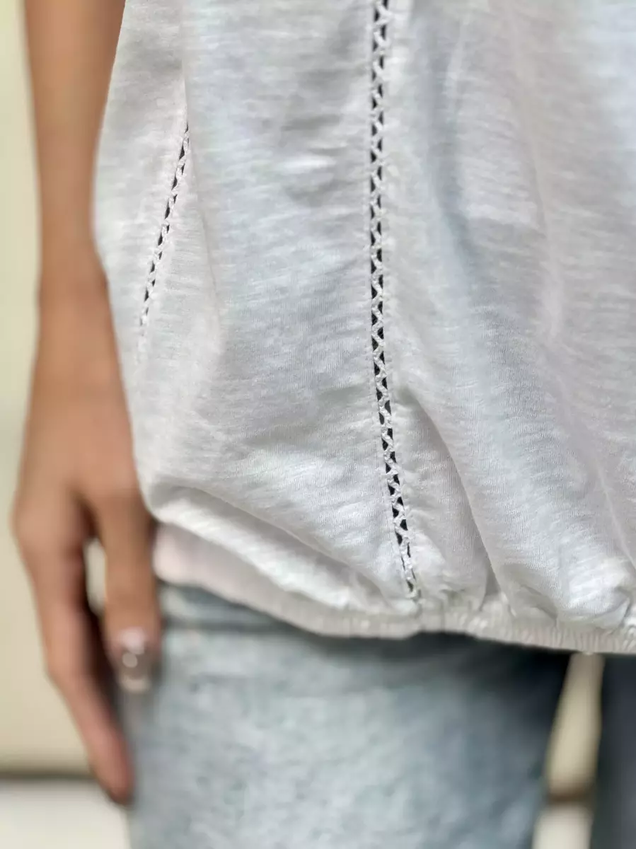 تیشرت یقه گرد جلوگیپور