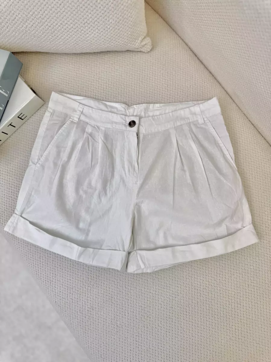 شلوارک سفید حراجی